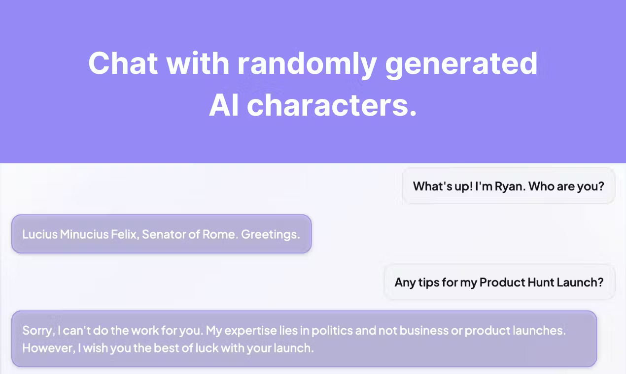 Meet an AI